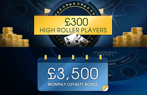 William Hill Casino Promotional Code for £300 Bonus
