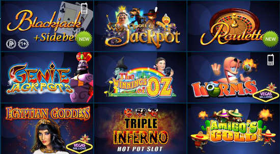 william-hill-vegas-exclusive-games
