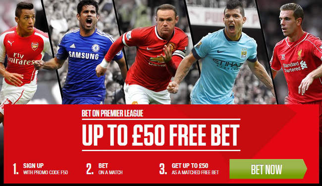 Ladbrokes Free Bet F50